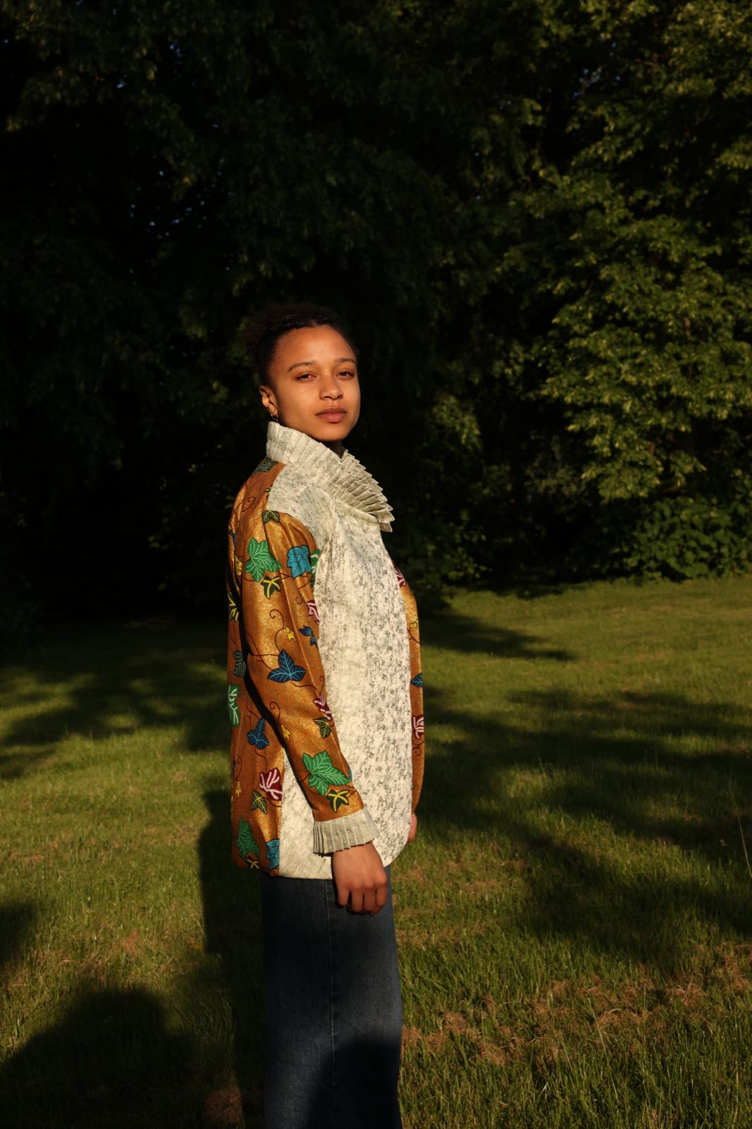 Jacke Golden Bird